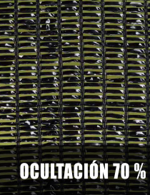 ROLLO MALLA SOMBREO 70% (VERDE, NEGRA O MARRÓN) - 1,5 X 100