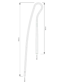 SACUDIDOR (LARGO 1330 MM) ADAPTABLE A VENDIMIADORAS GREGOIRE