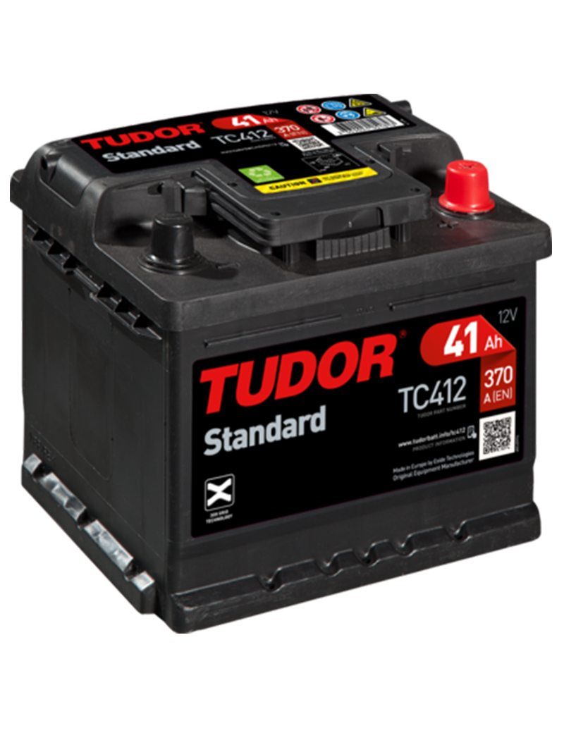 BATERÍA TUDOR Standard TC412 (41 Ah)