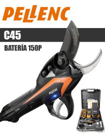 TIJERA ELÉCTRICA PELLENC C45 (Ø45 mm.) BATERÍA 150P