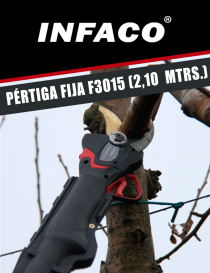 PÉRTIGA FIJA ELECTROCOUP F3015 (2,10 MTRS.)