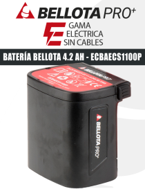 TIJERA ELÉCTRICA BELLOTA EPR132P (32mm.) 3 BATERÍAS. - Repuestos Agrícolas  Román