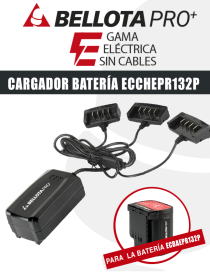 TIJERA ELÉCTRICA BELLOTA EPR132P (32mm.) 3 BATERÍAS. - Repuestos Agrícolas  Román