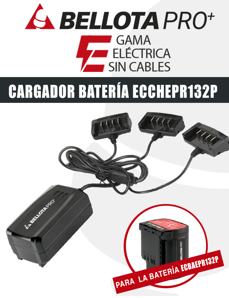 CARGADOR DE TRES VÍAS BELLOTA ECCHEPRE132P