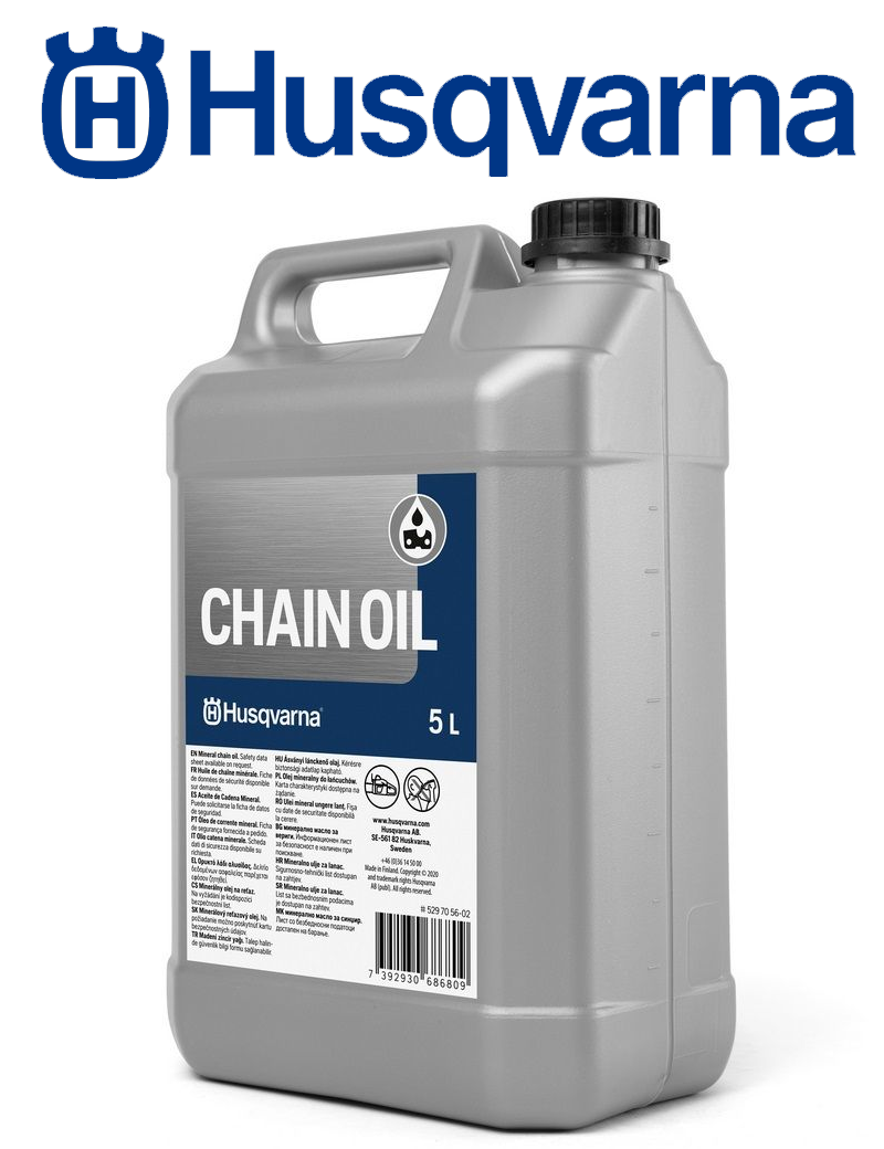 ACEITE DE CADENA HUSQVARNA (5 LTRS.) - Repuestos Agrícolas Román