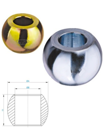 BOLA DE ENGANCHE RÁPIDO DE  64x38x45