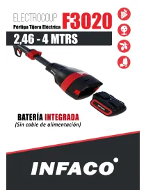 PÉRTIGA EXTENSIBLE DE CARBONO F-3020 (2,46- 4 MTRS)