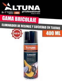 ELIMINADOR DE RESINAS Y SUCIEDAD EN TIJERAS 400ML