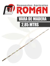 VARA DE MADERA 2,85M