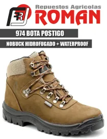 BOTA POSTIGO NOBUCK HIDROFUGADO + WATERPROOF