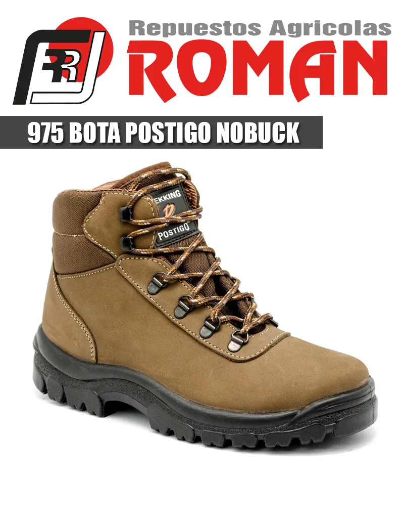 BOTA POSTIGO NOBUCK HIDROFUGADO