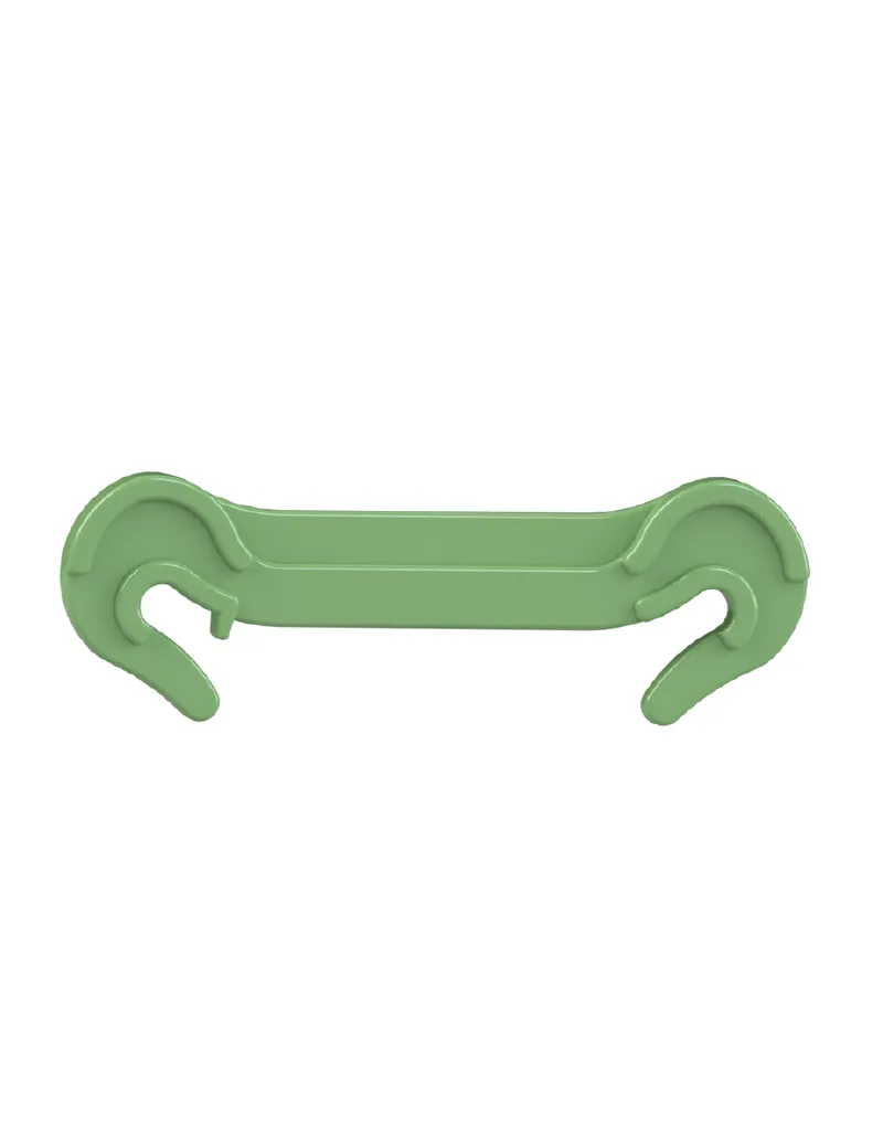 CLIP UNION 44 TR/L VERDE (2 millares)