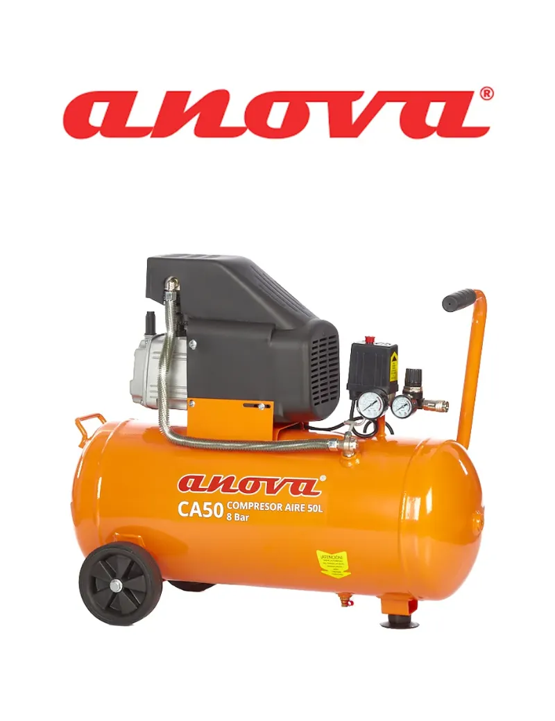 COMPRESOR AIRE ANOVA (4HP, 10BAR, 100 LTRS) - I.V.A. Y PORTES INCLUIDOS.