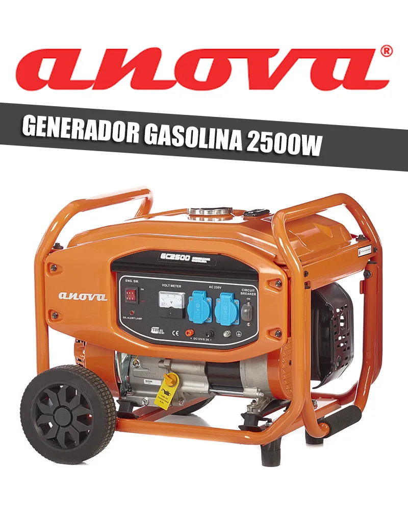 GENERADOR ANOVA GASOLINA 2500W