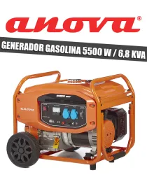 GENERADOR ANOVA GASOLINA 5500 W / 6,8 KVA
