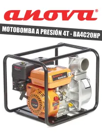 MOTOBOMBA A PRESIÓN ANOVA 4T