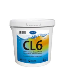 CLORO 6 ACCIONES TABLETAS 200G MULTIFUNCCION - ENVASE 5KG