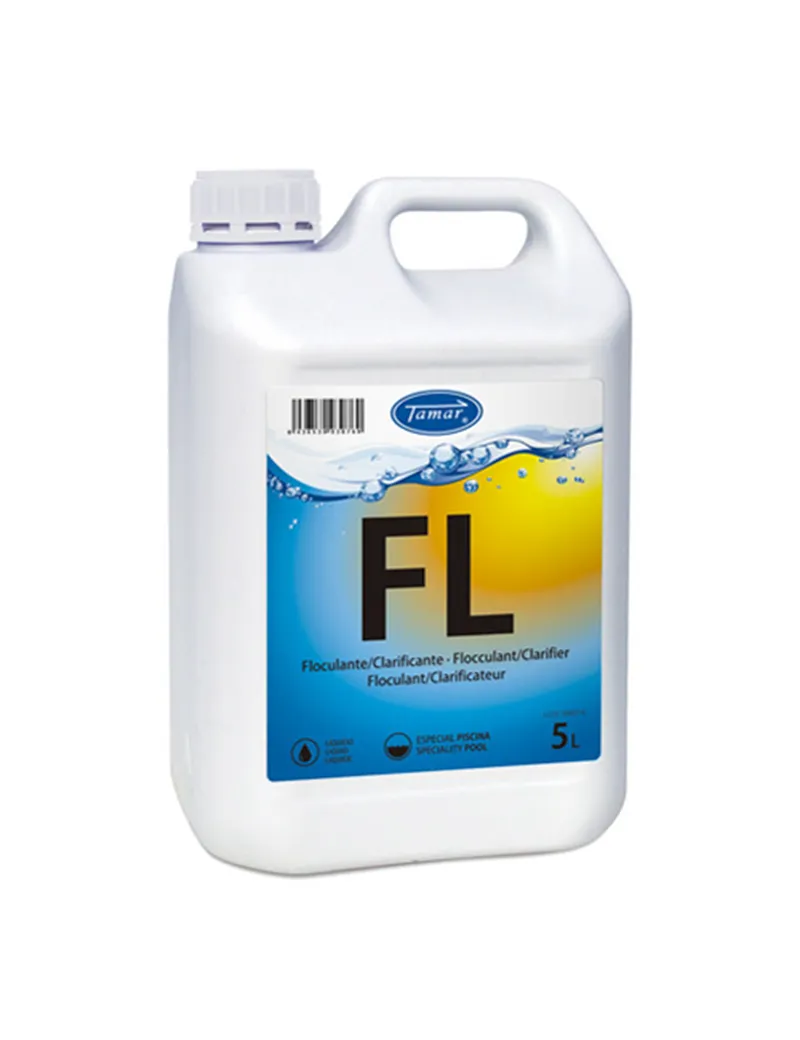 FLOCULANTE LIQUIDO PARA PISCINAS - ENVASE 5L