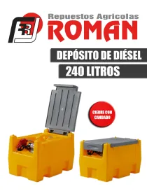 DEPÓSITO DE DIÉSEL PORTÁTIL 240L
