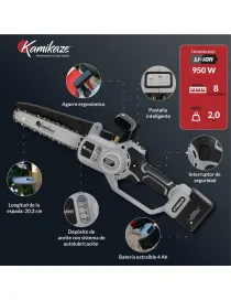 SIERRA ELÉCTRICA KAMIKAZE KVS 8000.