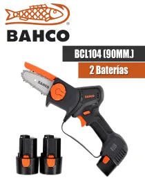 MOTOSIERRA BAHCO BCL104 (2 BATERÍAS).