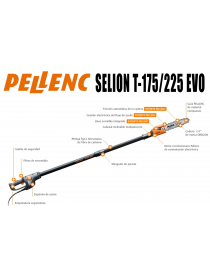 Sierra PELLENC SELION T-175/225 EVO (Sin Batería)