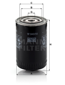 FILTRO MANN W940/5