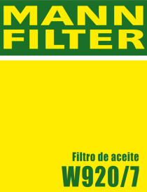 FILTRO MANN W920/7