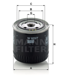 FILTRO MANN W920/7