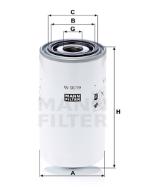 FILTRO MANN W9019