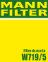 FILTRO MANN W719/5