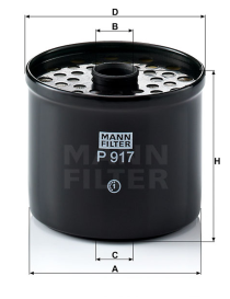 FILTRO MANN P917X