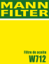 FILTRO MANN W712