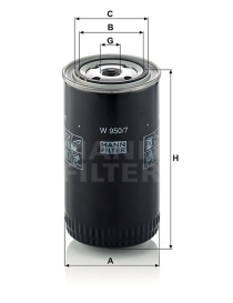 FILTRO MANN W950/7