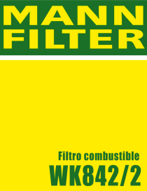 FILTRO MANN WK842/2