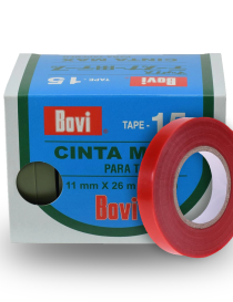 CAJA DE ROLLOS CINTA MAX TAPENER ROJA (10 ROLLOS)