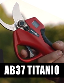 Altuna Tijera poda batería AB-37 3B Titanio